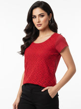 velnoor Half Sleeve Top 126 - Premium Quality. Stylish, Trendy, Fashionable.