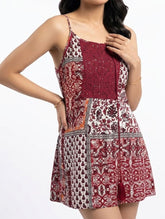 Western mini dress silk mini dress No-2497 Velnoor Store
