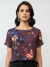 Velnoor Half Sleeve Top 116 - Premium Quality, Stylish, Comfortable, Fashionable