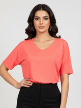 Velnoor Half Sleeve Top 126 - Premium Quality. Stylish, Comfortable, Fashion.