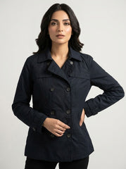 1791 Women's Classic Coat | Timeless Style Pakistan - Velnoor