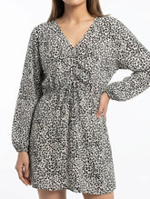 Western mini dress chiffon mini dress No-2490 Velnoor Store