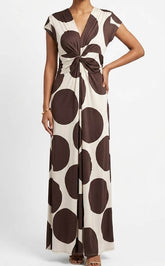 Imported Maxi silk jersey maxi No-1450 Velnoor Store