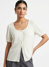 Imported women half sleeves top linen half sleeve top No-804 Velnoor Store