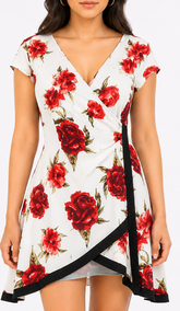 Imported Western mini Dress jersey Mini Dress No-634 Velnoor Store
