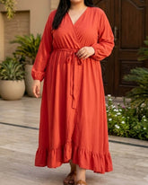 Imported Western long dress Jersey No-2888 Velnoor Store