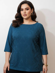 Silks-jersey Full-sleeve-top Velnoor Store