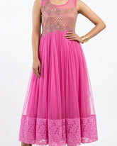 Imported Frock ambroidery net frock No-3631 Velnoor Store