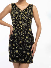 Imported Western mini dress chiffon mini dress No-1311 Velnoor Store