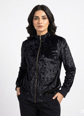 1098 Branded Velvet Jacket for Women – New Arrival Winter Collection