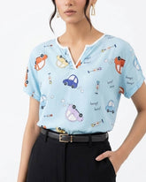 Half sleeve top cotton half sleeve top No-1859 Velnoor Store