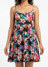 Imported Western mini dress linen mini dress No-1275 Velnoor Store