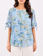 Imported half sleeve top for womens and girls chiffon half sleeve top‚tag-half sleeve top No-572 Velnoor Store