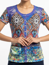 Imported women Tshirt linen Tshirt No-1139 Velnoor Store