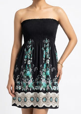 Imported Western mini dress jersey mini dress No-976 Velnoor Store