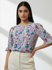 Witchery, Half Sleeve Top, 262 - Premium Quality. Fashionable, Stylish, Comfortable.