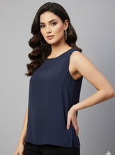 Lana Lee Sleeveless Top 194 - Premium Quality. Chiffon Stylish Fashion