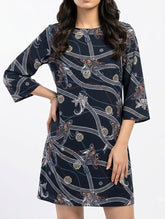 Imported Western mini dress chiffon mini dress No-2613 Velnoor Store