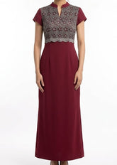 Imported Maxi chiffon maxi No-1162 Velnoor Store