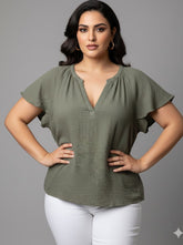 University Thread Half Sleeve Top 144 - Premium Quality Comfortable Stylish Flannel