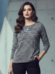 315 Girls Trendy Sweatshirt – Winter Fashion Pakistan – Velnoor