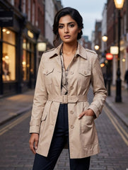 1855 Women's Stylish Winter Coat | Elegant Warmth Pakistan - Velnoor