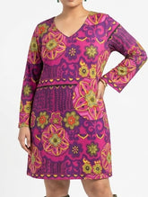 Imported Western Long dress silk jersey long dress No-2636 Velnoor Store