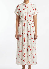 Imported Maxi silk jersey maxi No-1224 Velnoor Store