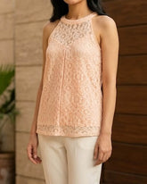 Imported Sleeveless net sleeveless No-3610 Velnoor Store