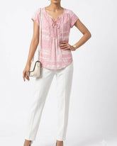 Imported Half sleeve top chiffon half sleeve top No-1697 Velnoor Store