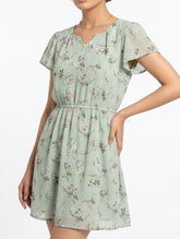 Western mini dress jersey mini dress No-2466 Velnoor Store