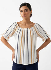 Imported women half sleeve top georgette half sleeve top No-864 Velnoor Store