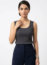 Imported women sleeveless top silk sleeveless top No-887 Velnoor Store