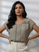 Nine West Jeans, Half Sleeve Top, 279 - Premium Quality, Stylish, Comfortable, Durable