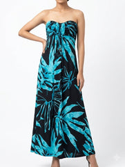 Imported Western Long dress silk jersey long dress No-2627 Velnoor Store