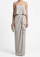 Imported Maxi silk jersey maxi No-1182 Velnoor Store