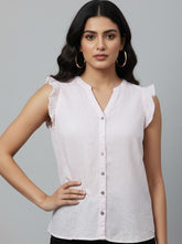 Suzanne Grae Sleeveless Top 132 - Premium Quality - Cotton, Stylish, Women's Fashion