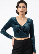 Imported women crop top jersey crop top No-177 Velnoor Store