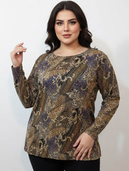 Silks-jersey Full-sleeve-top Velnoor Store