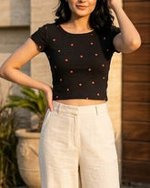 Crop top cotton crop top No-2268 Velnoor Store