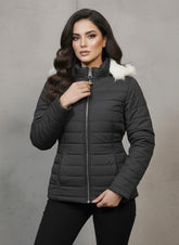 1753 Women's Puffer Jacket | Premium Winter Outerwear Pakistan - velnoor