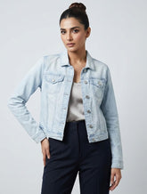 07 Girls Denim Jacket Pakistan – Trendy & Stylish | Velnoor