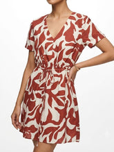 Western mini dress chiffon mini dress No-2471 Velnoor Store