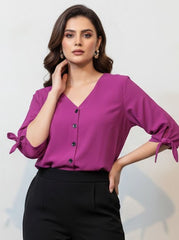 velnoor Half Sleeve Top 115 - Premium Quality. Trendy Comfort Stylish