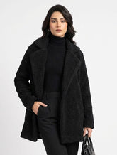 1207 Stylish Imported Fur Jacket – Soft Warm Outerwear Pakistan | Velnoor