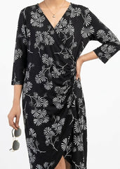 Imported Western long dress silk jersey long dress No-1008 Velnoor Store