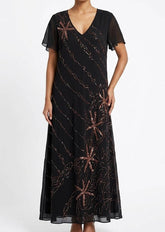 Imported maxi jersey maxi No-1154 Velnoor Store
