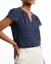 Imported Half sleeve top chiffon half sleeve top No-2551 Velnoor Store
