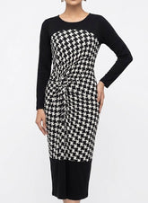 Imported Western Mini Dress jersey mini dress No-733 Velnoor Store