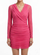 Imported Western Mini Dress net mini dress No-754 Velnoor Store